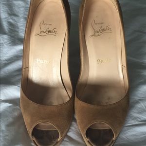 Christian Louboutin Suede Pumps